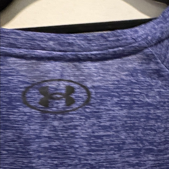 Under Armour - Men's UA 2.0 short sleeve t-shirt. Dri Fit. Size XL. Purple - Picture 6 of 12